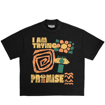 "TREYEING" TEE