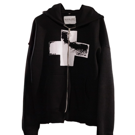 "RESTORATION" ZIP HOODIE
